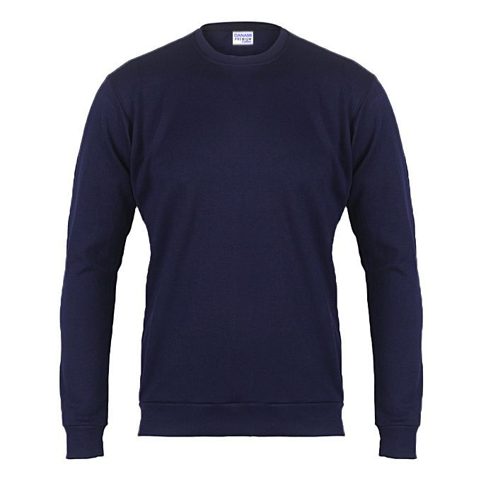 Danami Plain Customisable Sweatshirt- Navy Blue | Jumia Nigeria