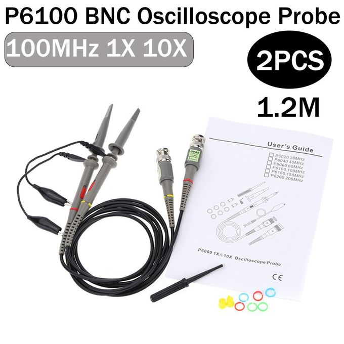 Differential Probe 1x/10x/100x Oscilloscope Accessories for Electronic  Engineers