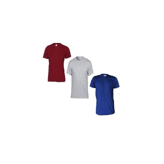 product_image_name-Fashion-Men's Plain Round Neck Shirts 3 In 1-1