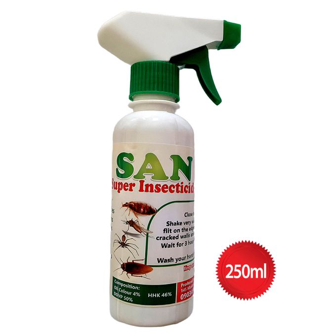 SAN Super Insecticide - Bed Bugs Killer - 250ml