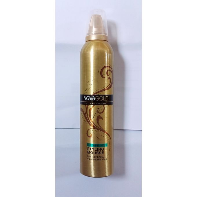 Nova GOLD HAIR STYLING MOUSSE 300ml