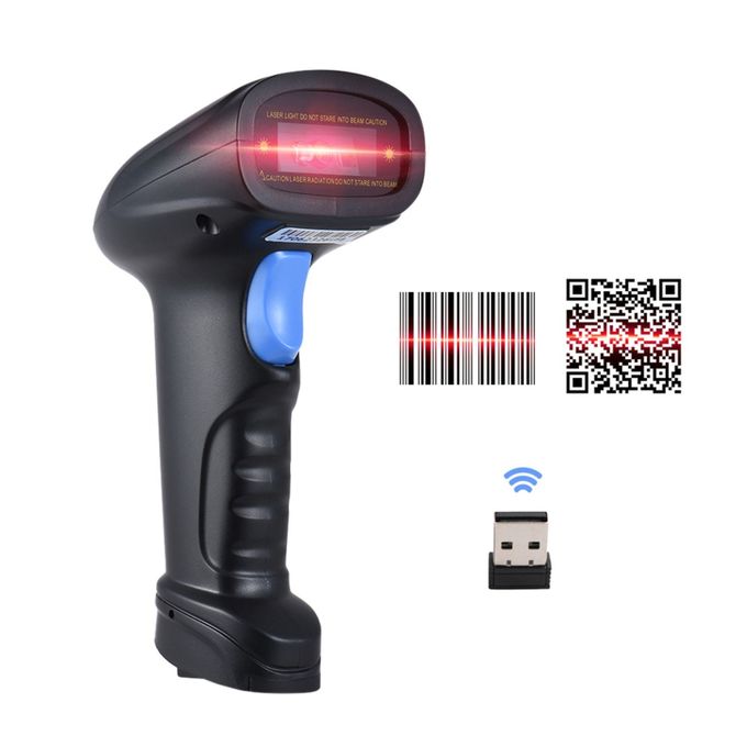 product_image_name-Generic-Handheld 2.4G Wireless 1D/2D/QR Barcode Scanner Bar Code-1