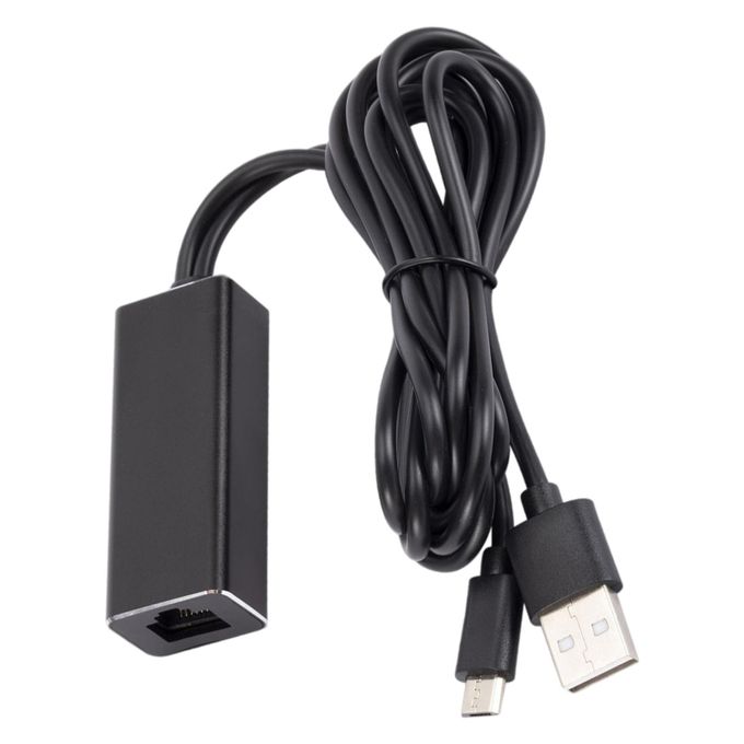 Adaptador USB 2.0 a Rj45 / 2x Mirco Usb Cable Lan Ethernet Adapter para   Fire Tv 3 o Stick Gen 2