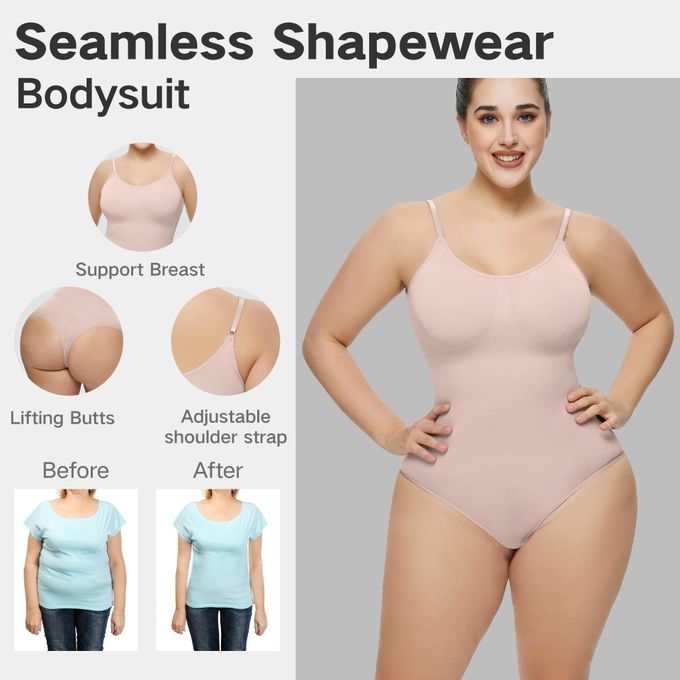  Women Bodysuit Shapewear Smooth Body Briefer Lifter