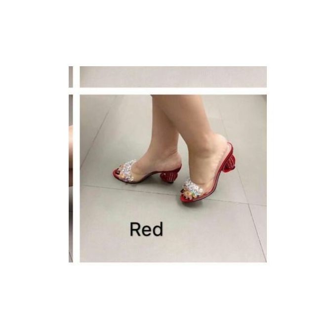 transparent heels on jumia