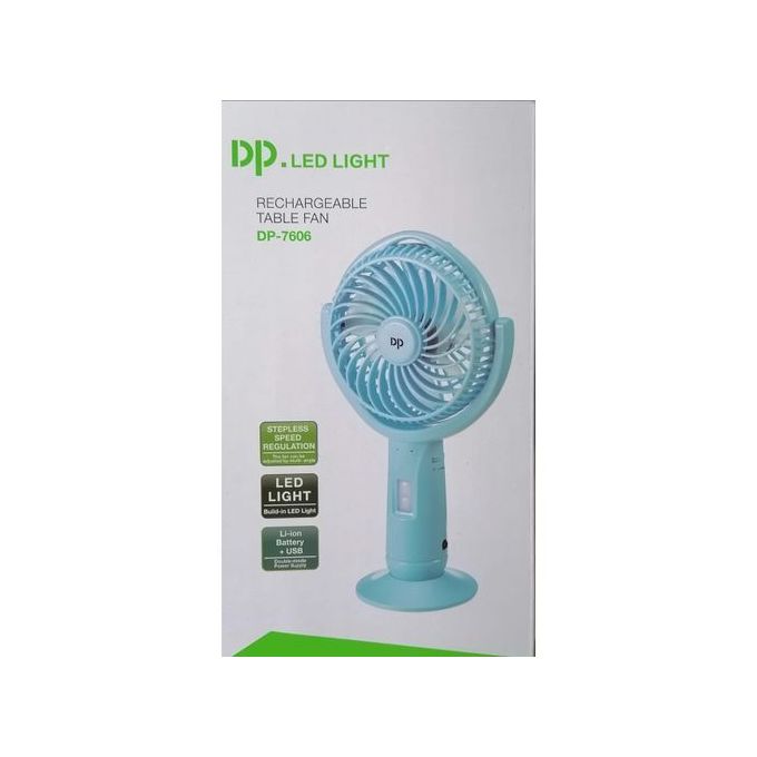 Dp Quality Led Light Rechargeable Table 