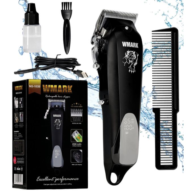 WMARK NG-103B USB充電式バリカン WMARK NG-103B Rechargeable Super Taper Hair Clipper