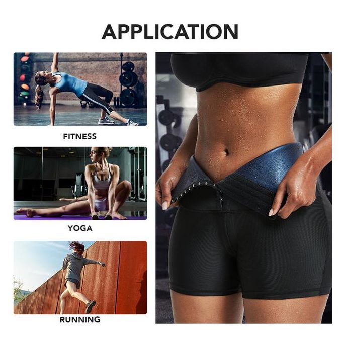 Generic Waist Trainer Body Shapers Hot Sweat Sauna Effect Slimming Pants  Fitness Shapewear Workout Gym Leggings Fitness Pants