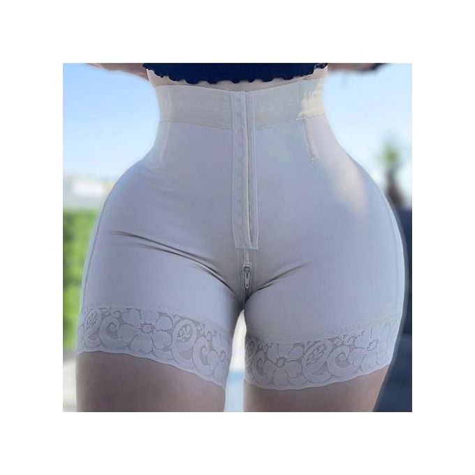 Fashion Lifter Compression Skims Garment Front Closure Tummy Control Waist  Trainer Shorts Body Shaper Faja корсет