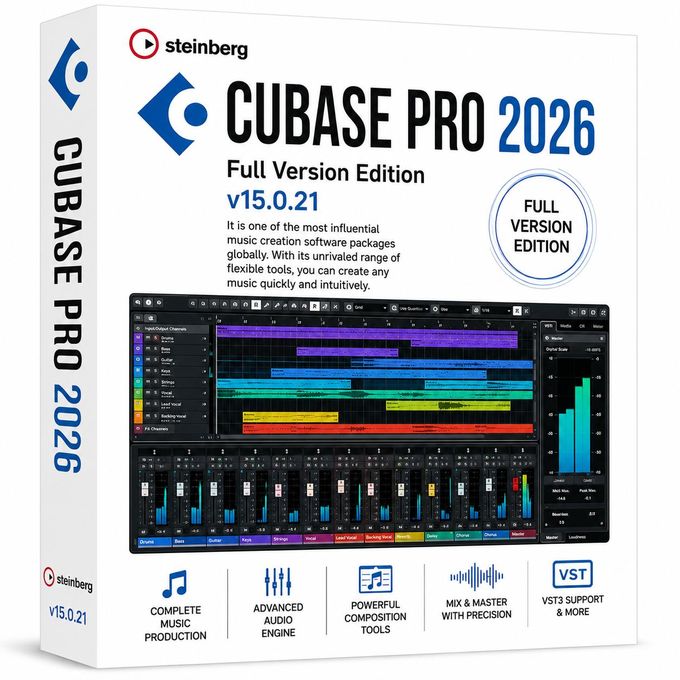 Auto - Steinberg Cubase Pro 15.0.21 Full Version 2026