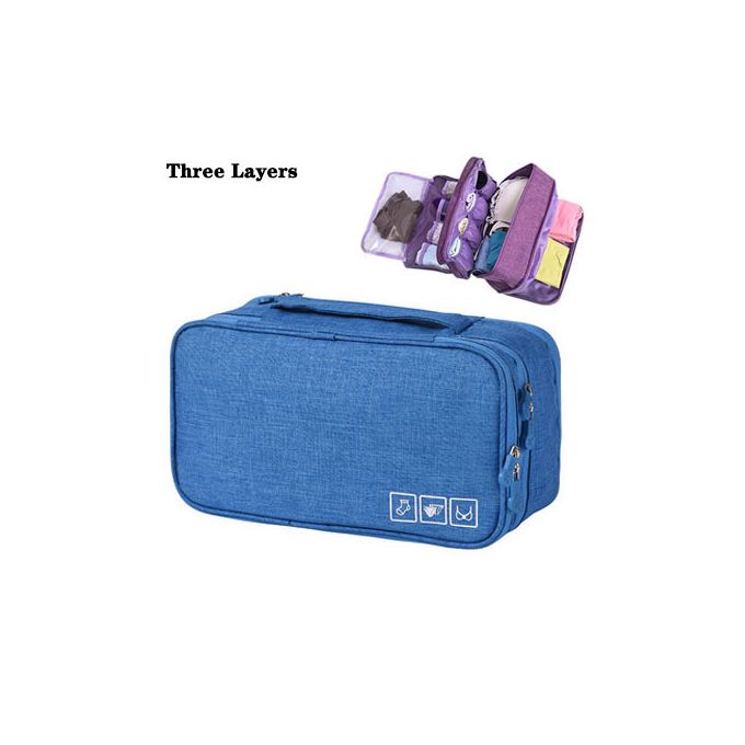 Travel Storage Bag For Underwear Cosmetics Makeup Travel Organizer