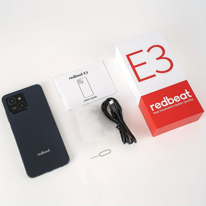 redbeat E3 ,6.6-inch,12GB RAM/256GB ROM ,Android 14,BLUE
