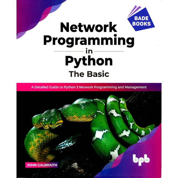 Jumia Books Network Programming In Python: The Basic: A Detailed Guide ...
