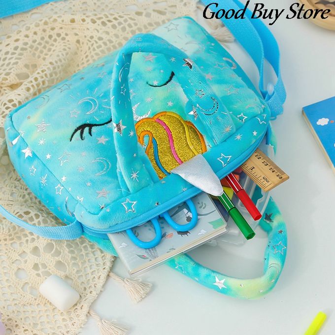 Soft Plush Unicorn Totes Children Animal Trendy Bag Kids Cute