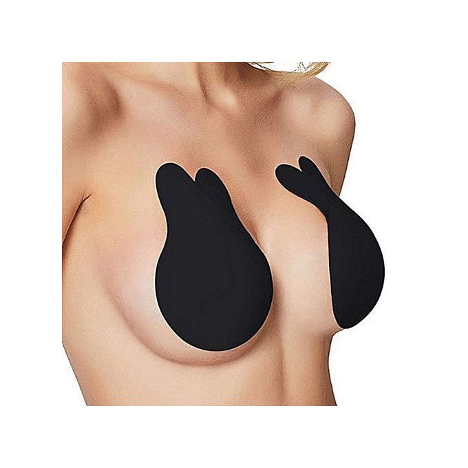 ✓Lucky Tan-1pair pull up design generation Bunny Bra Reusable And Water  Proof Plus Size Bra Reusable Silicone Nipple Cover