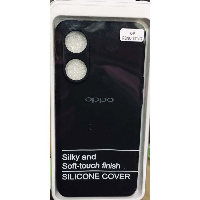 Custodia XINYEXIN Per Oppo Reno8 T/Reno 8T: Cover In TPU Morbido Con Bordo Dorato E Protezione Fotocamera - Nero - 5