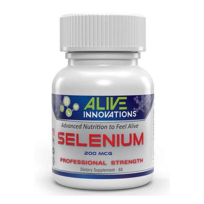ALIVE INNOVATIONS Selenium 200 mcg (as Selenomethionine) 60