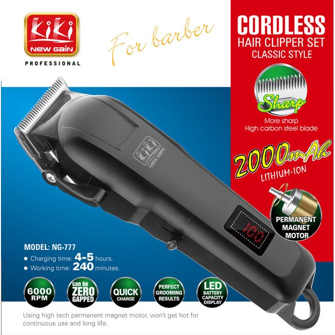 rechargeable hair clippers