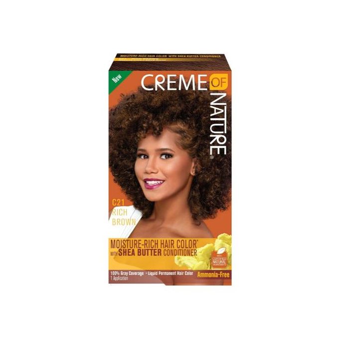 Creme of Nature  Creme of Nature Permanent Hair Color Liquid LT Golden  Brown C20  Shop  Weis Markets