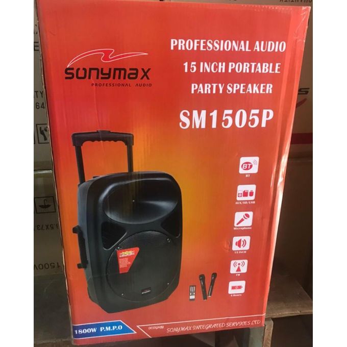 SonyMax 8HRS Long Lasting Battery 15 Bluetooth Rechargeable