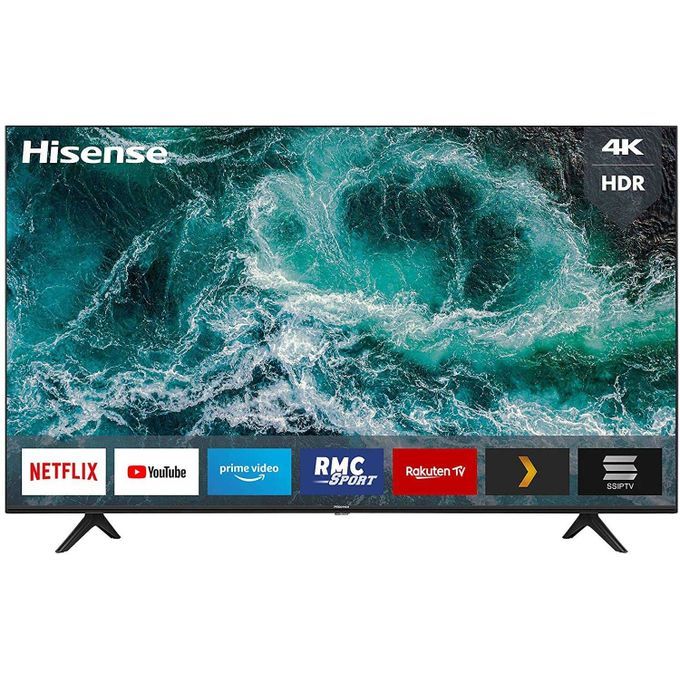 product_image_name-Hisense-50 Inch 4K Ultra HD Smart TV With Bluetooth + Wall Bracket + 1 Year Warranty-1