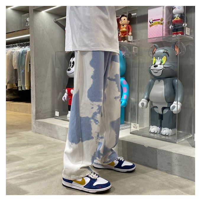 Fashion Lappster Men Y2k Tie Dye Baggy 