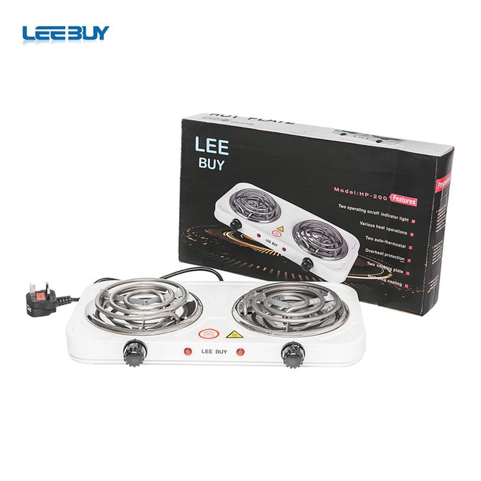 Lee Buy 2 Burner Electric Cooking Stove Double Burner Hot Plate