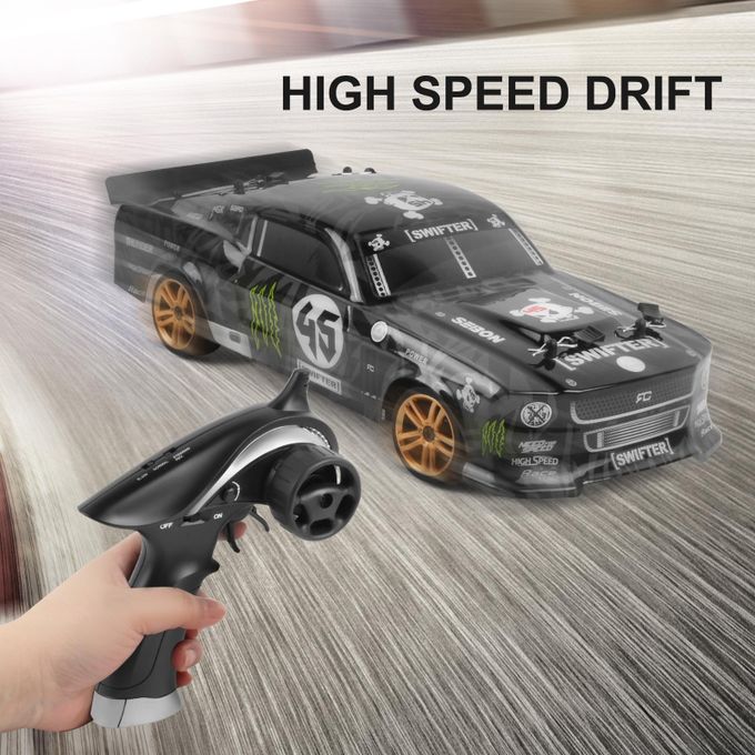 RC Drift Car 118 RC Car 2.4GHz 4WD 30kmh High Speed RC Race Car for Boys  Gift RTR 2 Battery