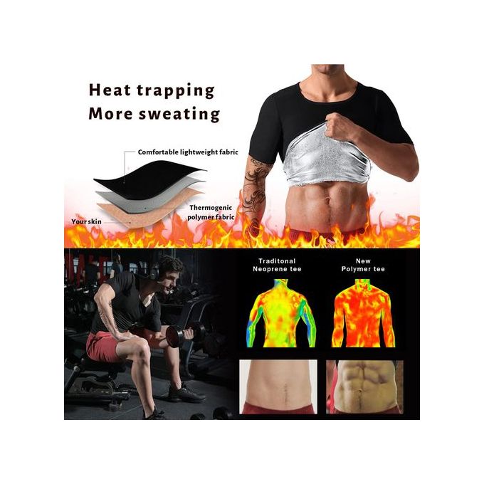 Men's Body Slimming Vest Body Shaper for Men Belly Fat in Surulere -  Clothing Accessories, Mamabusiness Global