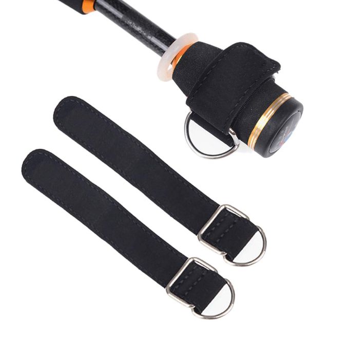 Generic 2pcs Fishing Rod Belt Ties Straps With Buckle, Keep Rod