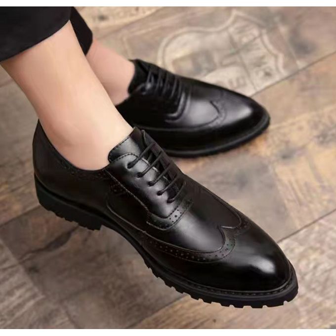 Fashion Mens Pointed Oxfords Shoes Men 