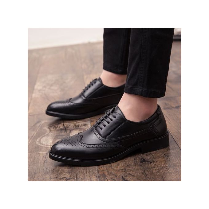 Fashion Mens Pointed Oxfords Shoes Men 
