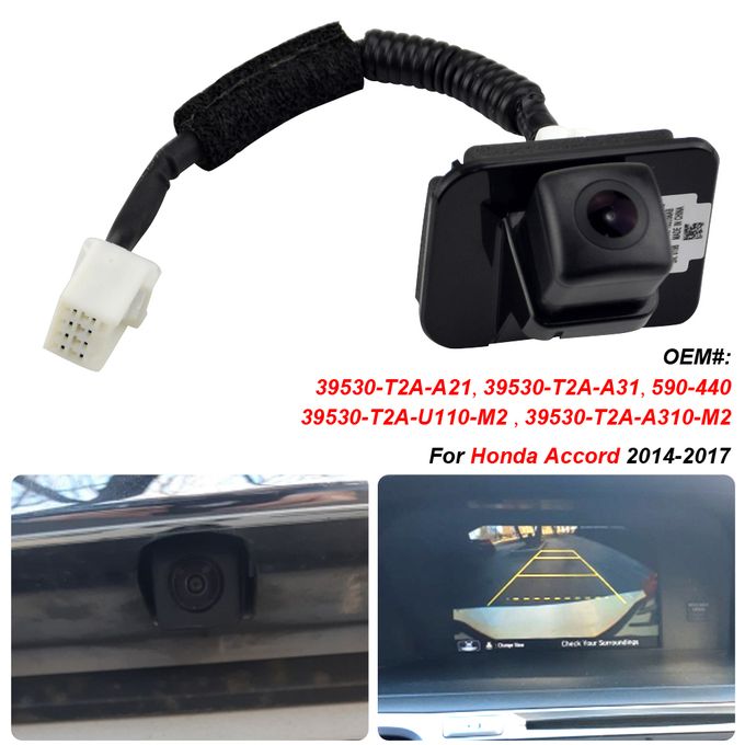 For 2016-17 Honda Accord 2.4 3.5 Rear View Backup Parking Camera 39530-T2A-A31