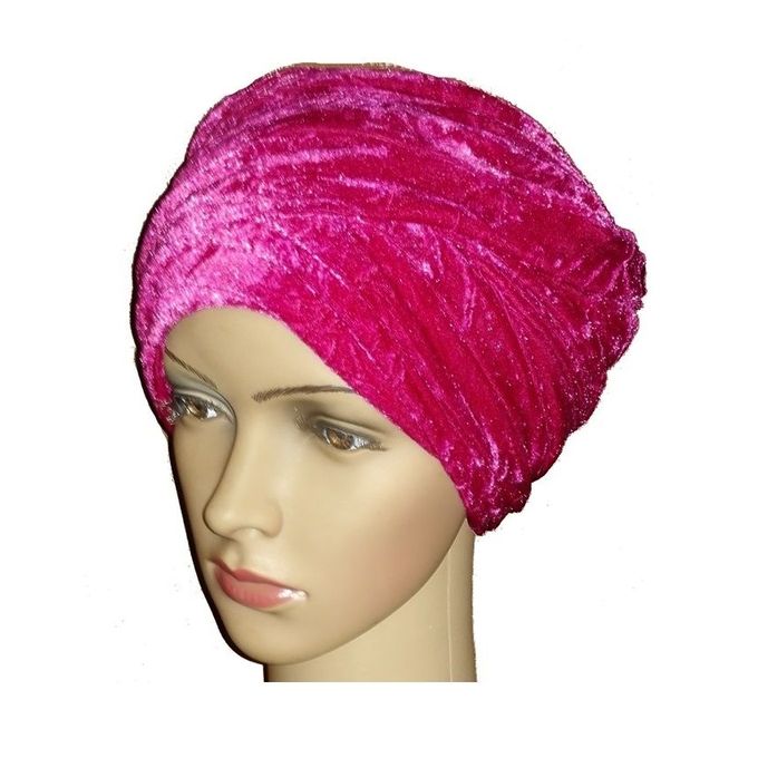 baby pink turban