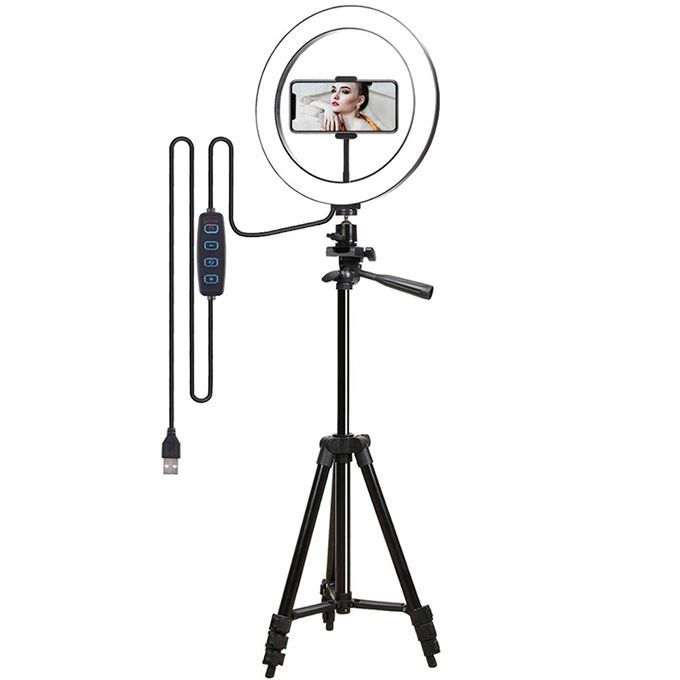 Ring Light With Tripod Stand and Phone Holder. in Ikeja