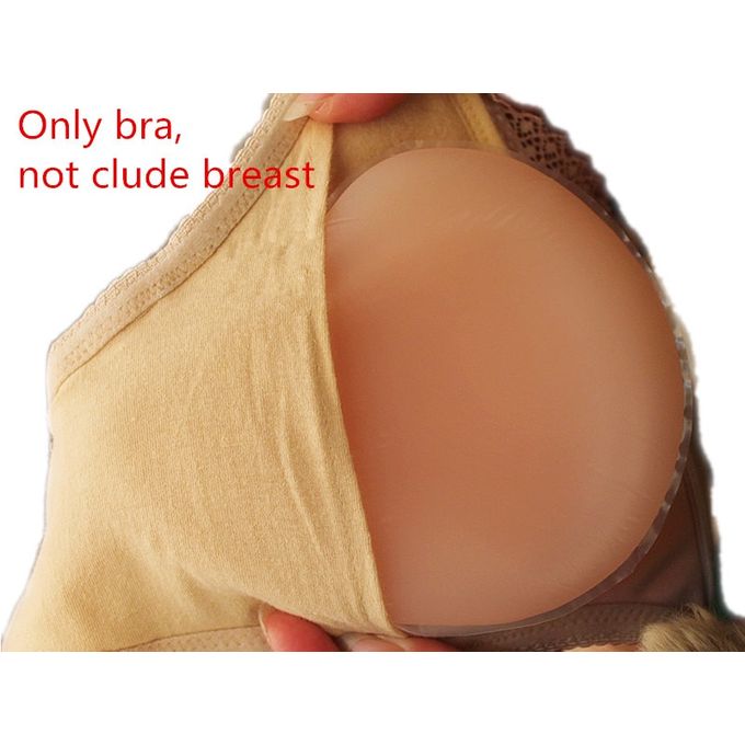 Generic Beige Color 34 36 38 40 42 Mastectomy Bra Comfort Pocket