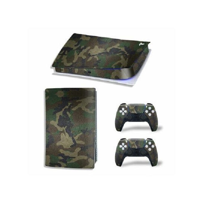 Generic PS5 Fat Protective Sticker + For 2 Controllers Game
