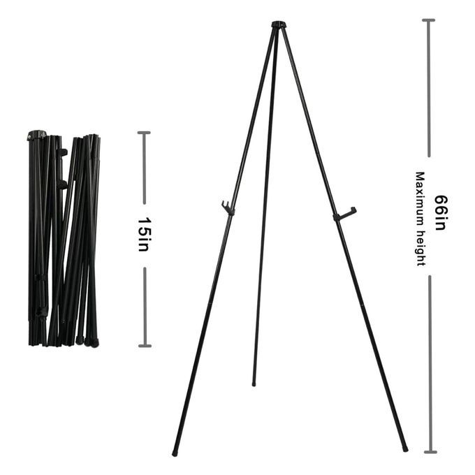 Generic 2x Folding Tripod Display Easel Stand Drawing Board Poster Display