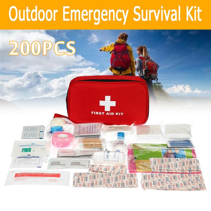 16 in 1 Emergency SOS Survival Kit Outdoor Emergency Gear Kit Camping  Hiking Travelling Adventures