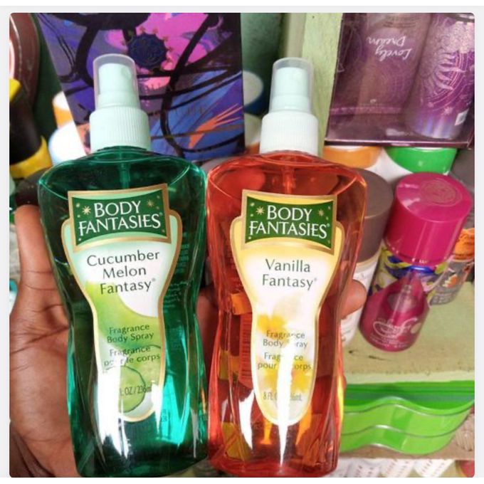Body Fantasies Vanilla Fantasy Long Lasting Fragrance Body