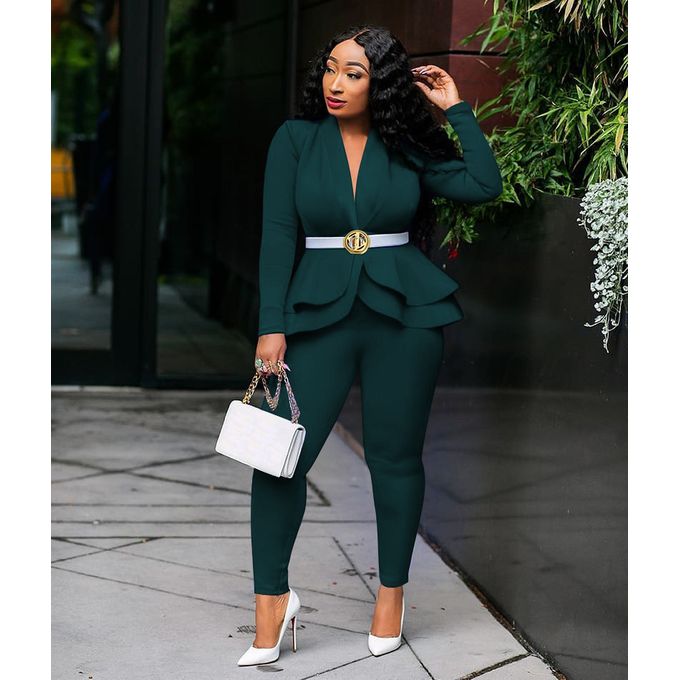 Fashion 2020 Office Lady Long-sleeved