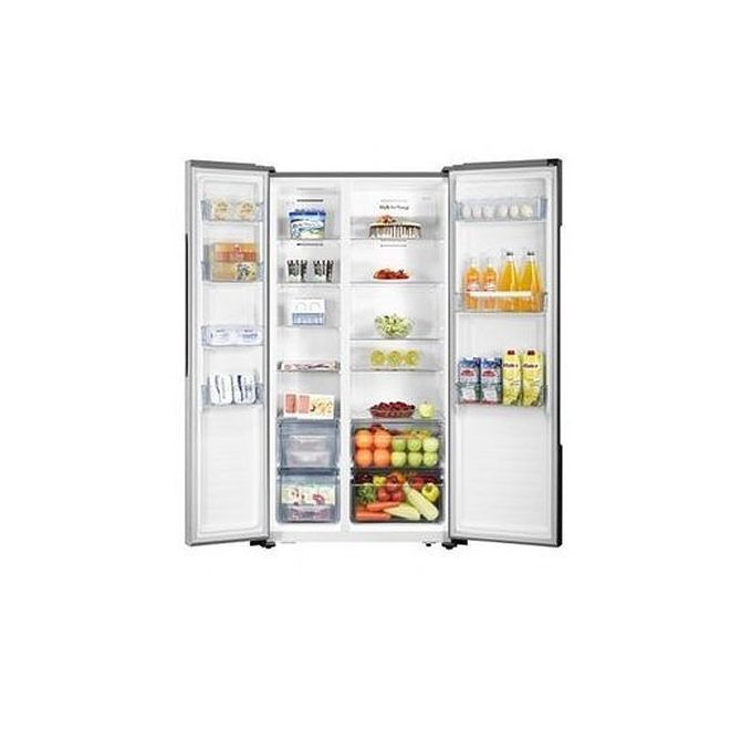 product_image_name-Hisense-516L Side By Side Refrigerator-REF67WSI-1