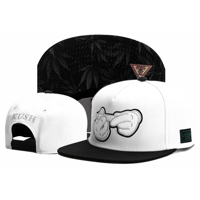 product_image_name-Fashion-New Face Cap- Cute Designers Baseball Cap-White-1