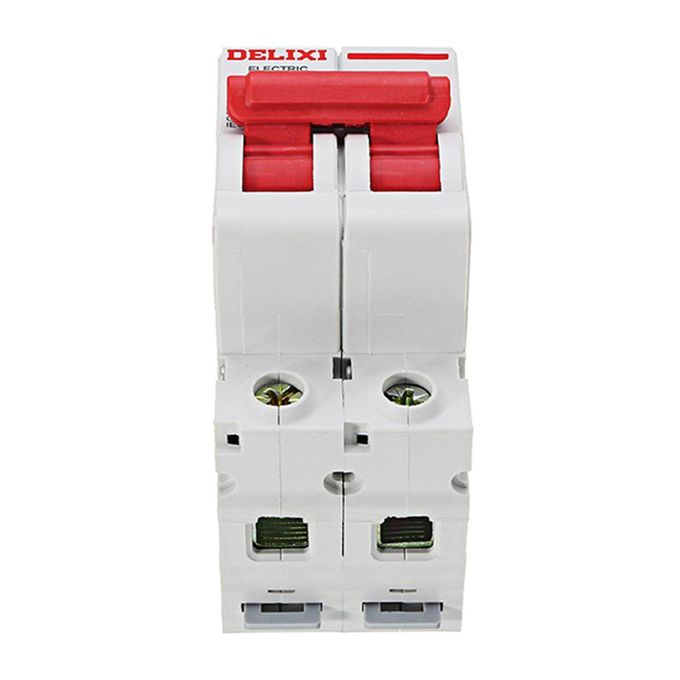 DELIXI Small Circuit Breaker DZ47vP Air Switch C-Type D-Type Double-in  Double-out 1P+N Household Short-Circuit Protection - AliExpress