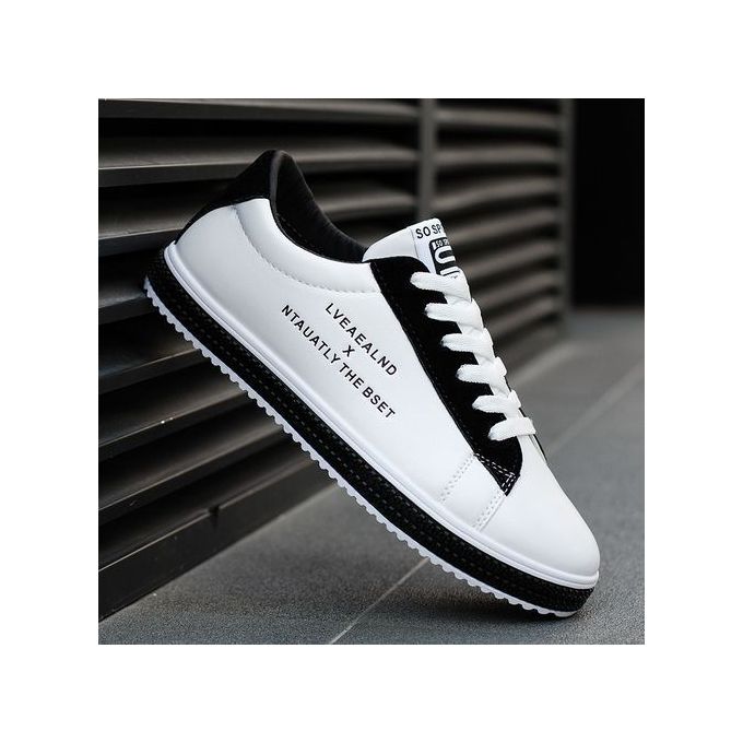 Fashion Trendy Unisex Sneakers-White 