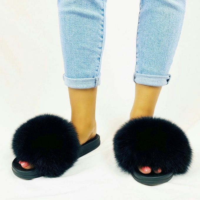 fox fur for slides