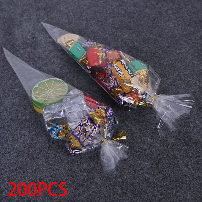 300 Pack Clear Cellophane Treat Bags with 380pcs India | Ubuy