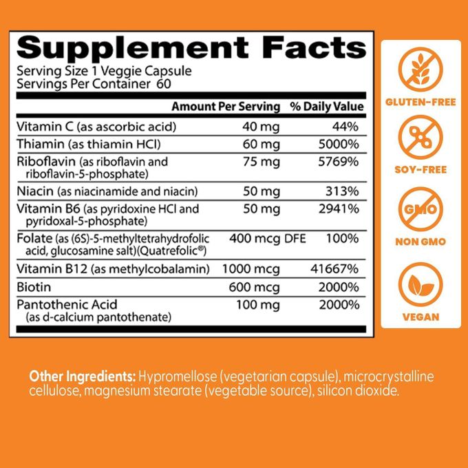 product_image_name-Doctor's Best-Fully Active B-Complex With Quatrefolic - 30 Veggie Caps-3