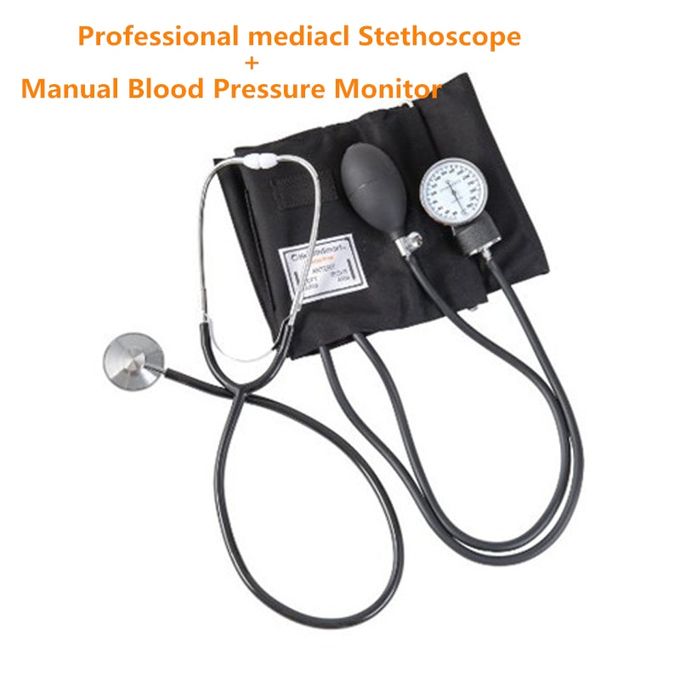 Medical stethoscope head lying on blue doctor uniform closeup. Medical  tools and instruments shop, therapeutist workspace, physical, blood  pressure measurement concept - MediLodge of Munising