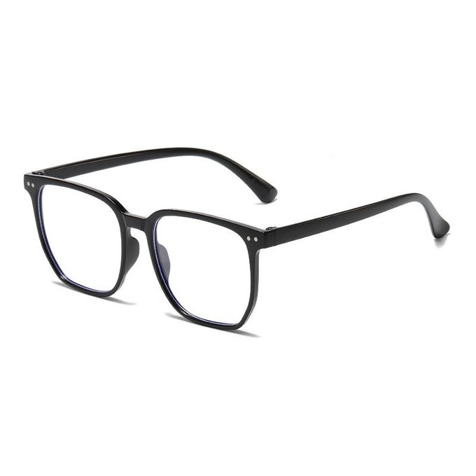Anti Blue Light Glasses Black Frame Simple Fashion Eyewear - Image 3